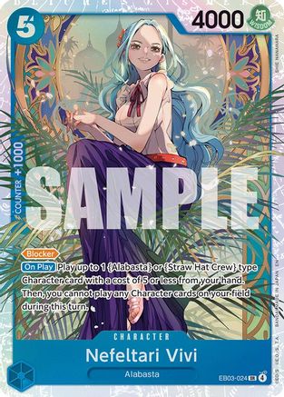 Nefeltari Vivi (024) (EB03-024) - Extra Booster: One Piece Heroines Edition Foil Extra Booster: One Piece Heroines Edition