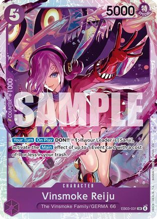 Vinsmoke (EB03-031) - Extra Booster: One Piece Heroines Edition Foil Extra Booster: One Piece Heroines Edition
