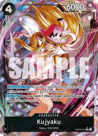 Kujyaku (Alternate Art) (EB03-041) - Extra Booster: One Piece Heroines Edition Foil Extra Booster: One Piece Heroines Edition