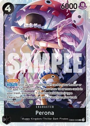 Perona (EB03-045) - Extra Booster: One Piece Heroines Edition Foil Extra Booster: One Piece Heroines Edition