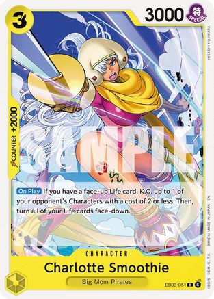 Charlotte Smoothie (EB03-051) - Extra Booster: One Piece Heroines Edition Extra Booster: One Piece Heroines Edition