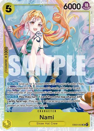 Nami (053) (EB03-053) - Extra Booster: One Piece Heroines Edition Foil Extra Booster: One Piece Heroines Edition