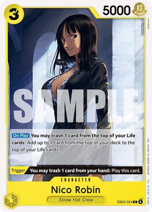 Nico Robin (054) (EB03-054) - Extra Booster: One Piece Heroines Edition Extra Booster: One Piece Heroines Edition