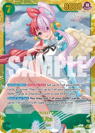 Uta (061) (EB03-061) - Extra Booster: One Piece Heroines Edition Foil Extra Booster: One Piece Heroines Edition