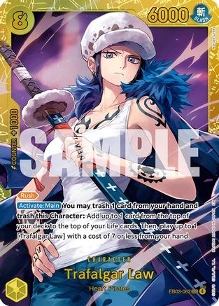 Trafalgar Law (EB03-062) - Extra Booster: One Piece Heroines Edition Foil Extra Booster: One Piece Heroines Edition