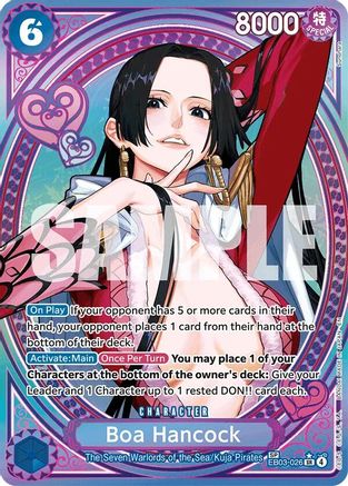 Boa Hancock (SP) (EB03-026) - Extra Booster: One Piece Heroines Edition Foil Extra Booster: One Piece Heroines Edition