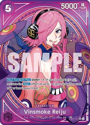 Vinsmoke (SP) (EB03-031) - Extra Booster: One Piece Heroines Edition Foil Extra Booster: One Piece Heroines Edition