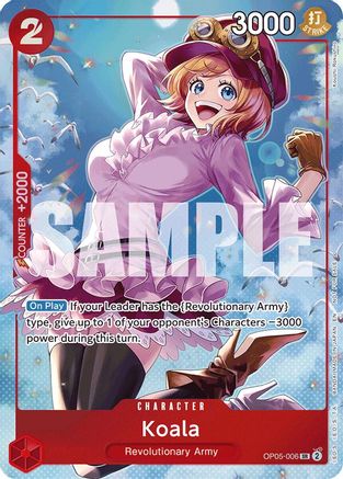Koala - OP05-006 (OP05-006) - Extra Booster: One Piece Heroines Edition Foil Extra Booster: One Piece Heroines Edition