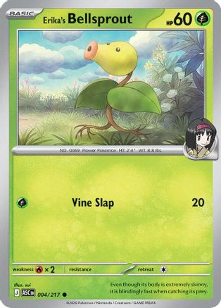 Erika's Bellsprout 004 ME Ascended Heroes - Common ME: Ascended Heroes