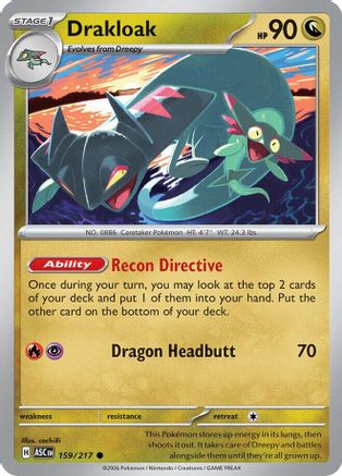 Drakloak 159/217 ME Ascended Heroes - Common ME: Ascended Heroes