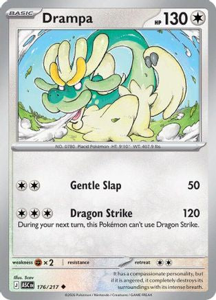 Drampa 176 - Reverse Holofoil ME Ascended Heroes - Uncommon ME: Ascended Heroes