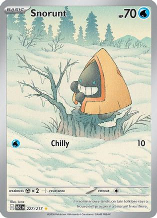 Snorunt 227/217 - Holofoil ME Ascended Heroes - Illustration Rare ME: Ascended Heroes