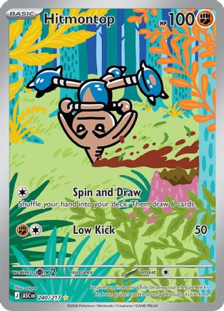 Hitmontop 240/217 - Holofoil ME Ascended Heroes - Illustration Rare ME: Ascended Heroes