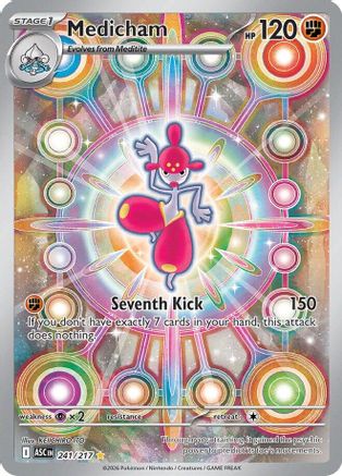 Medicham 241/217 - Holofoil ME Ascended Heroes - Illustration Rare ME: Ascended Heroes