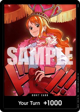 DON!! Card (Nami) - Extra Booster: One Piece Heroines Edition Foil Extra Booster: One Piece Heroines Edition