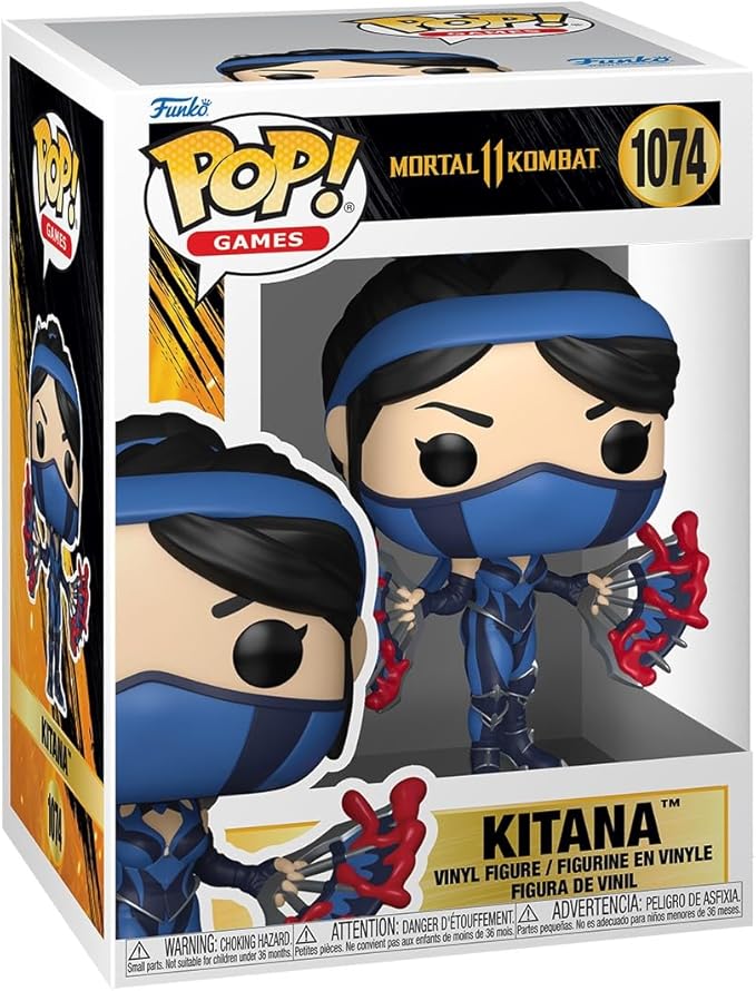 Funko Pop! Games: Mortal Kombat 11 Fatality - Kitana - Doe's Cards