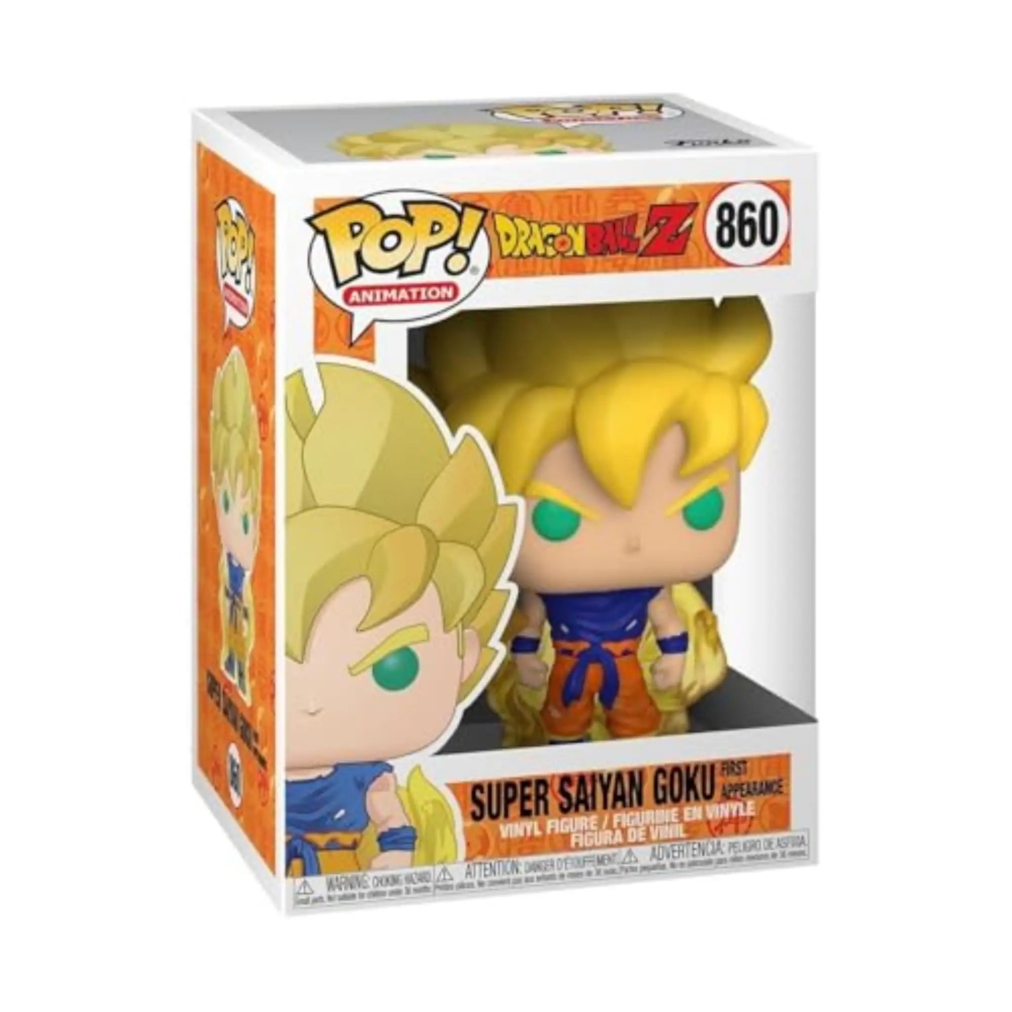 Funko POP! Animation: Dragon Ball Z Super Saiyan Goku (First Appearance) - Doe's Cards