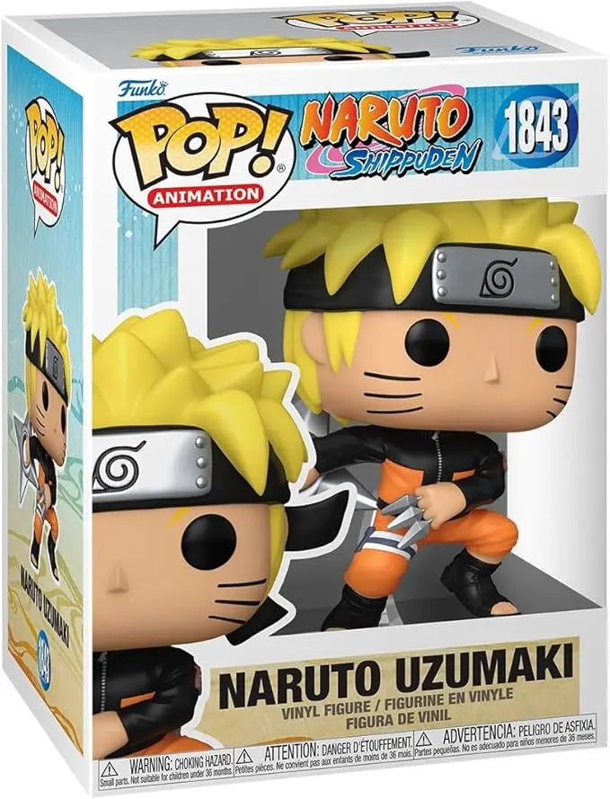 Funko Pop! Animation: Naruto Shippuden - Naruto Uzumaki, Chance with Chase - Doe's Cards