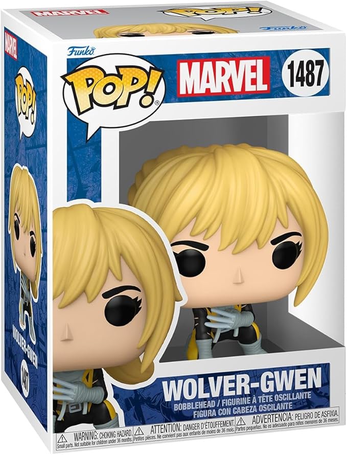 Funko Pop! Marvel: Spider-Gwen: Gwenverse - Wolver-Gwen