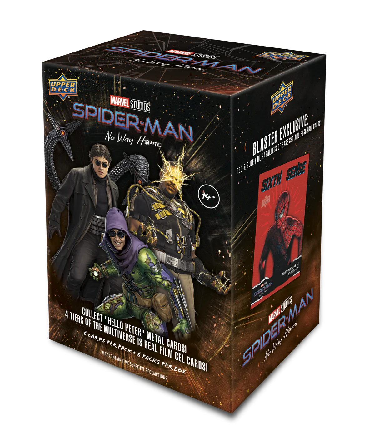 Upper Deck Marvel Studios Spider-Man No Way Home Blaster Box