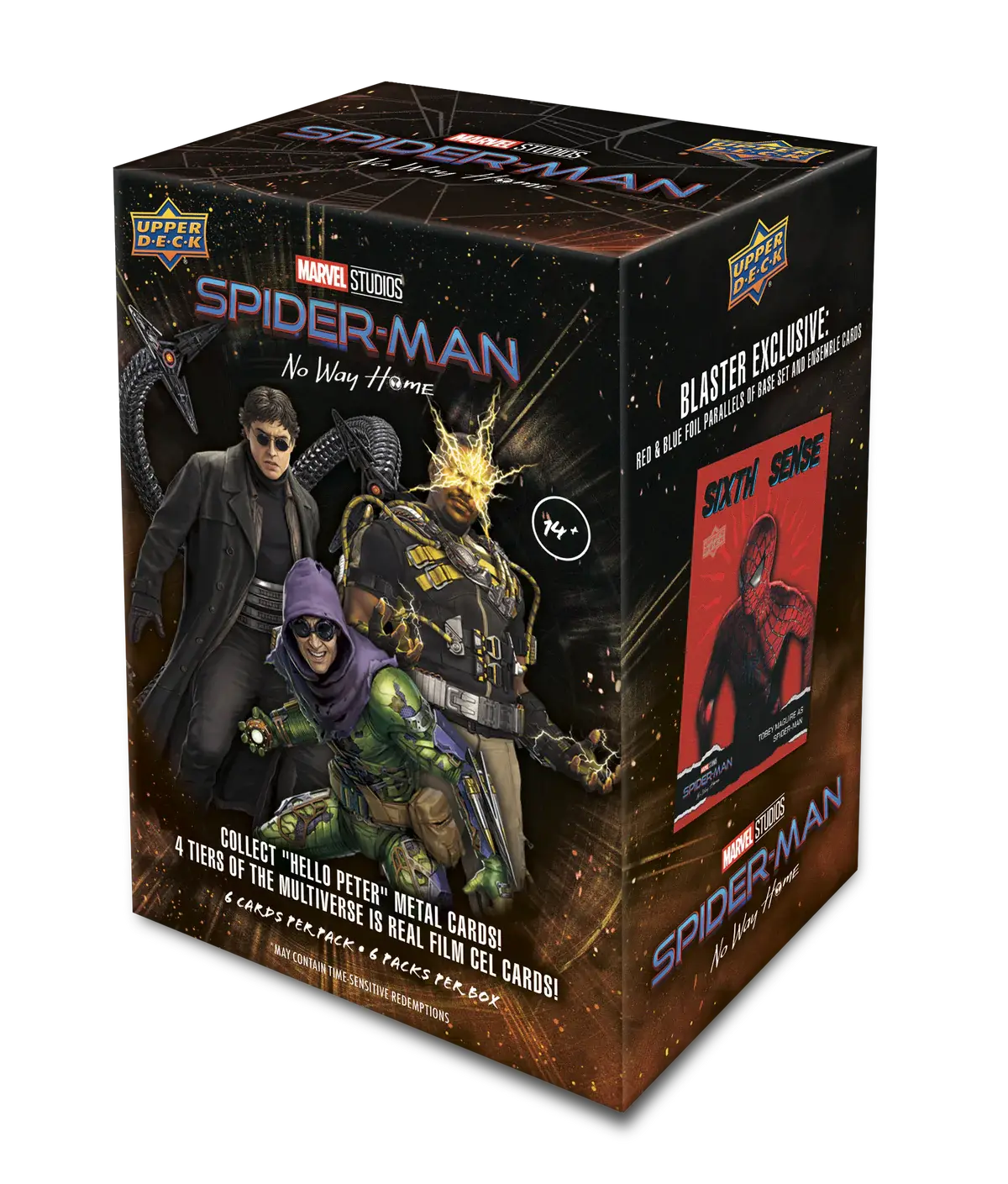 Upper Deck Marvel Studios Spider-Man No Way Home Blaster Box