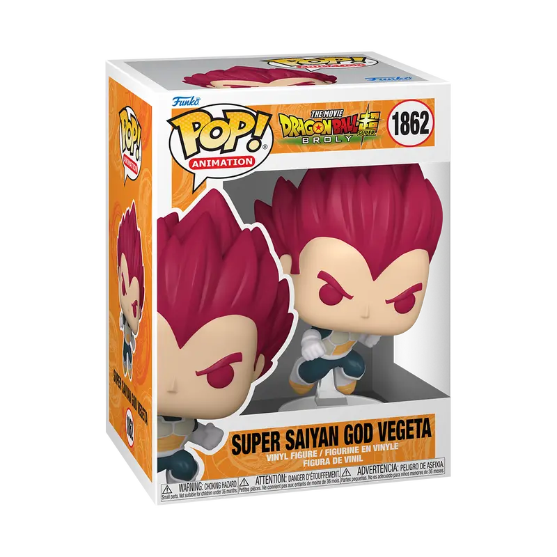 Funko Pop! Super Saiyan God Vegeta (Punching) (Dragon Ball Super: Broly)