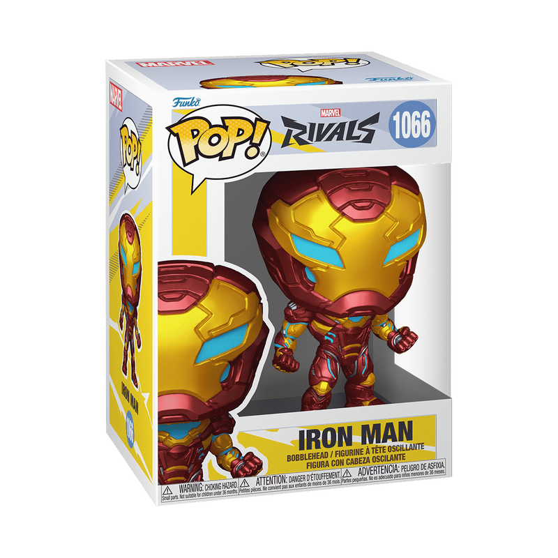 Funko Pop! Iron Man (Marvel Rivals) - Doe's Cards