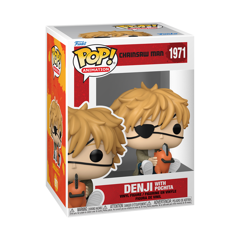 Funko Pop! Denji with Pochita - Doe's Cards
