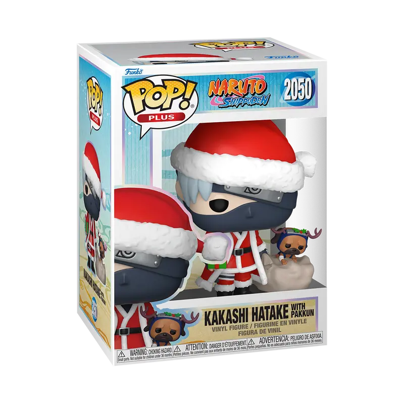 Funko Pop! Plus Kakashi Hatake with Pakkun (Holiday Outfit) - Doe's Cards