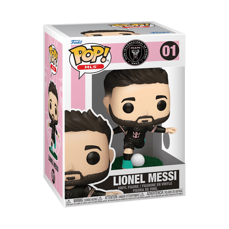 Funko Pop! Lionel Messi (Inter Miami CF Away Jersey) - Doe's Cards