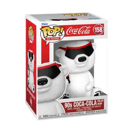 Funko Pop! Ad Icons: Coca-Cola - Polar Bear Vinyl Figure - Doe's Cards