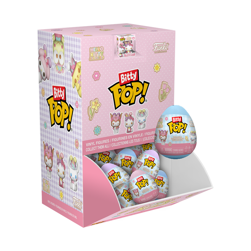 Funko Pop! Mystery Bitty Pop! Hello Kitty (Easter Egg) Doe's Cards