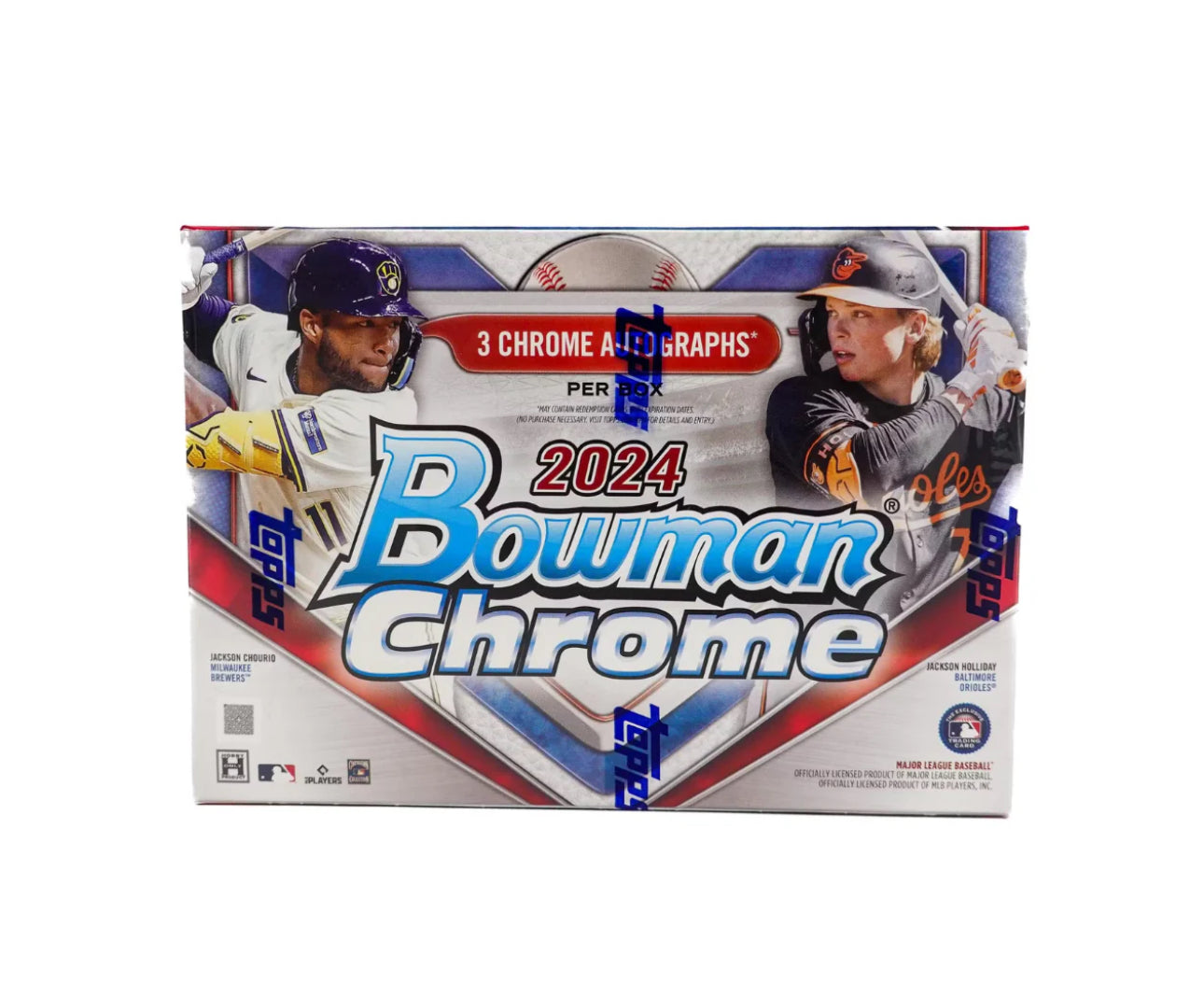 2024 Bowman Chrome Baseball Autograph HTA Choice box - Doe's Cards