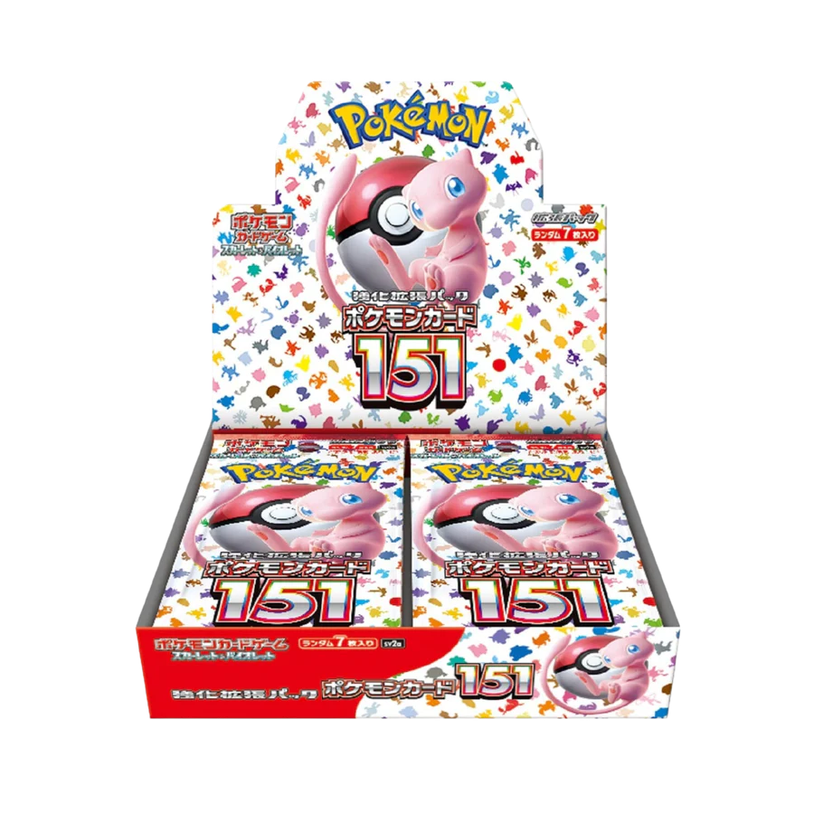 Japanese Pokémon 151 Booster Box (pre order) - Doe's Cards