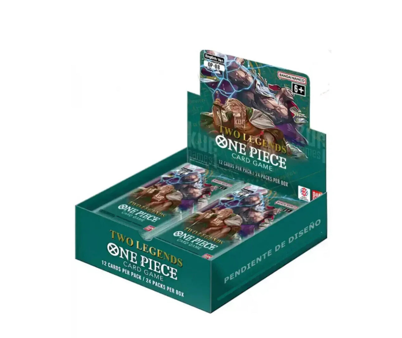 One Piece CG - Two Legends Booster box - Doe's Cards