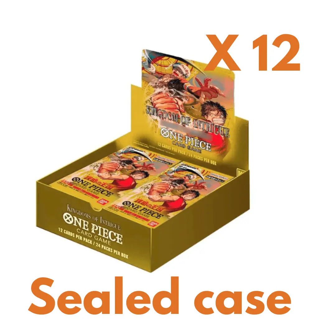 One Piece CG - (Sealed Case) Kingdom Of Intrigue Booster Box (pre order) - Doe's Cards