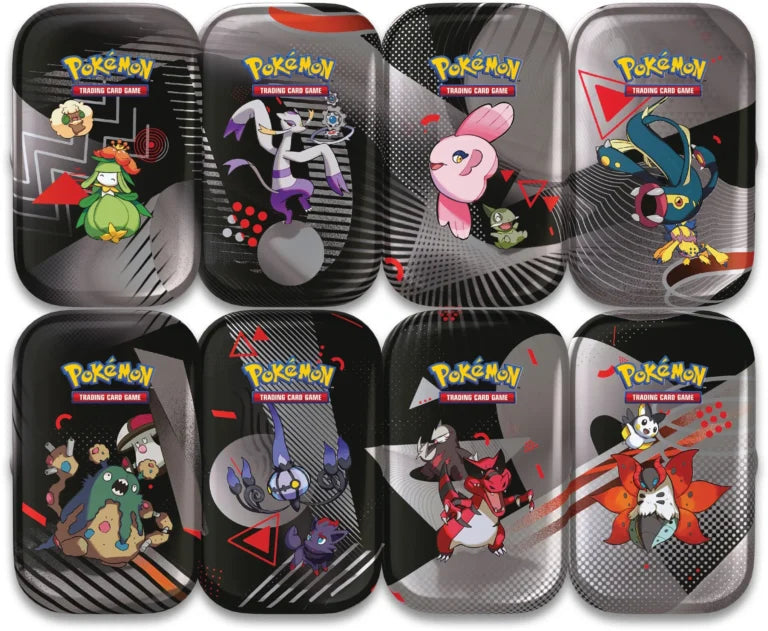 Pokemon Scarlet & Violet - Black Bolt & White Flare - Unova Mini Tins