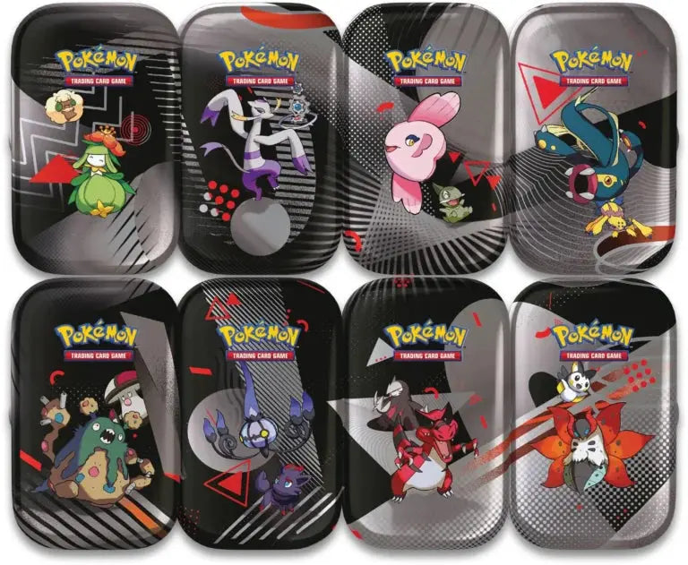 Pokemon Scarlet & Violet - Black Bolt & White Flare - Unova Mini Tins