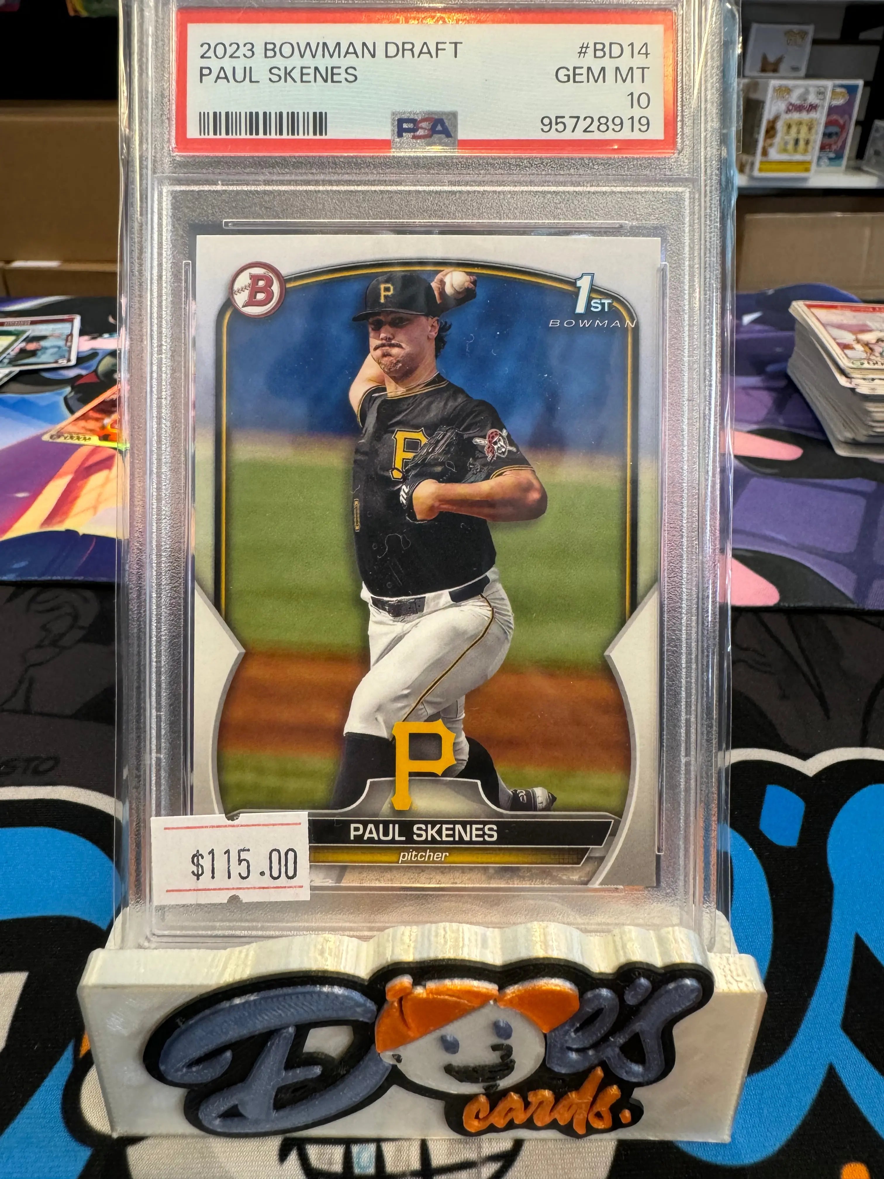 2023 1st Bowman Draft Paul Skenes PSA 10 (RC) - Doe's Cards