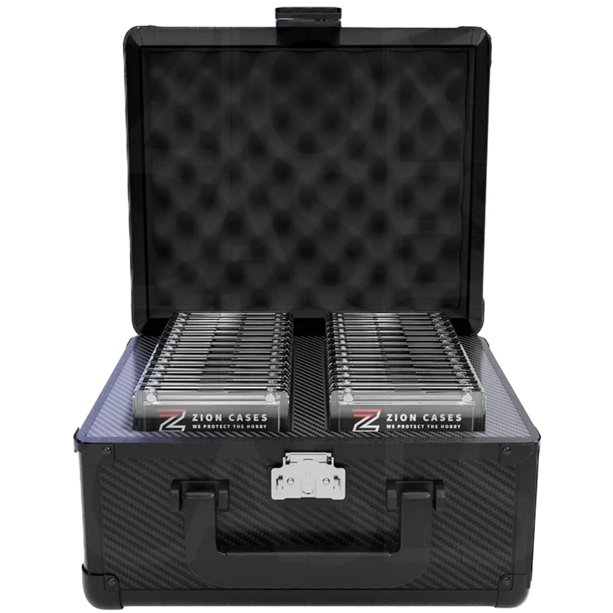 Zion Cases - Slab Case 2 row (Carbon Fiber Black) Doe's Cards
