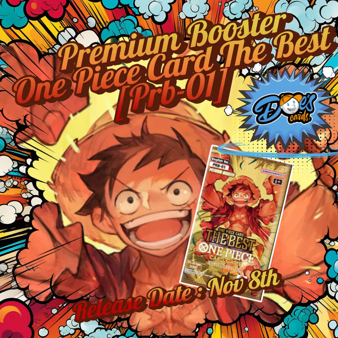 One Piece PRB-01 Booster Box - Doe's Cards