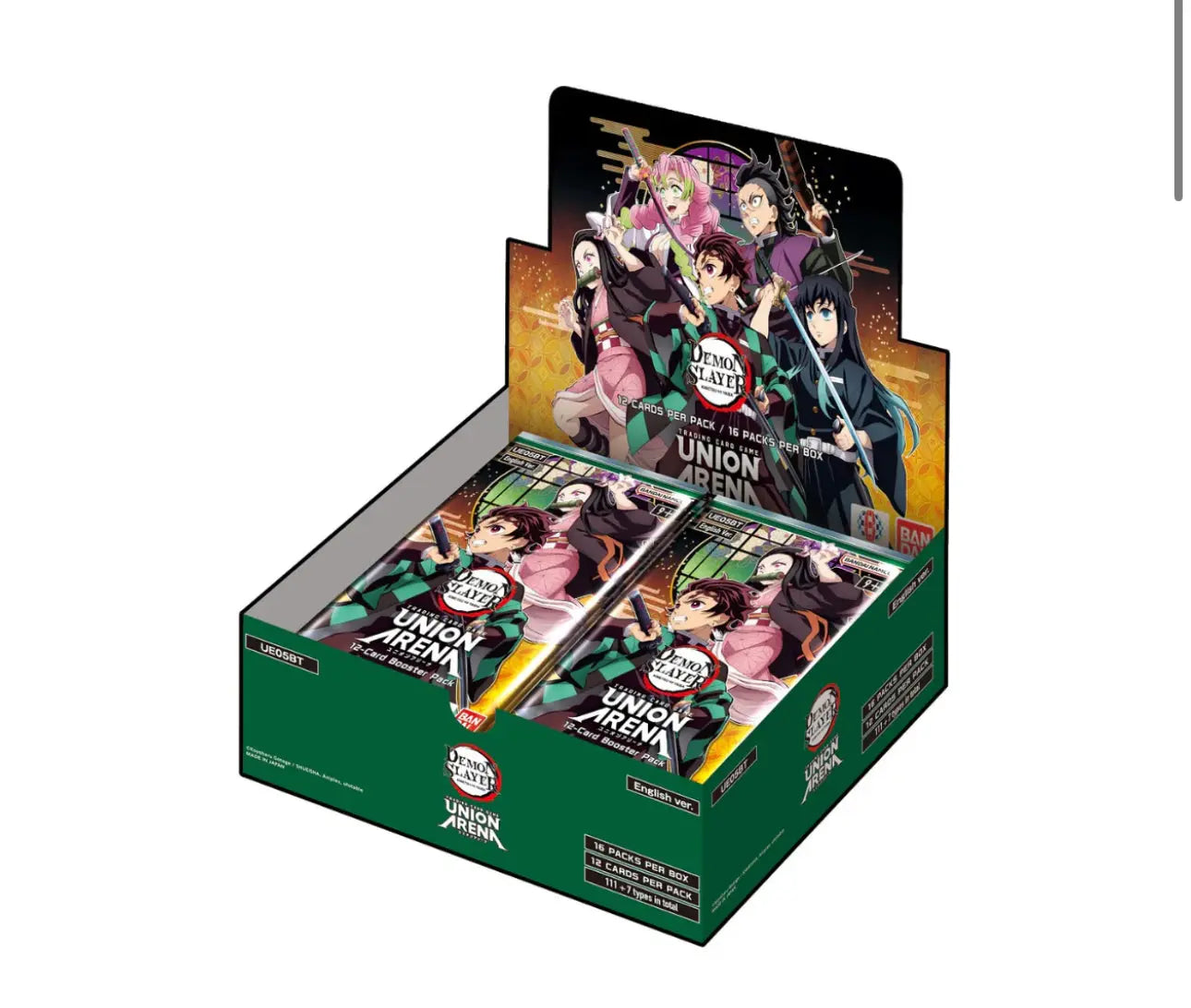 Union Arena Tcg Demon Slayer Booster Box (English) - Doe's Cards