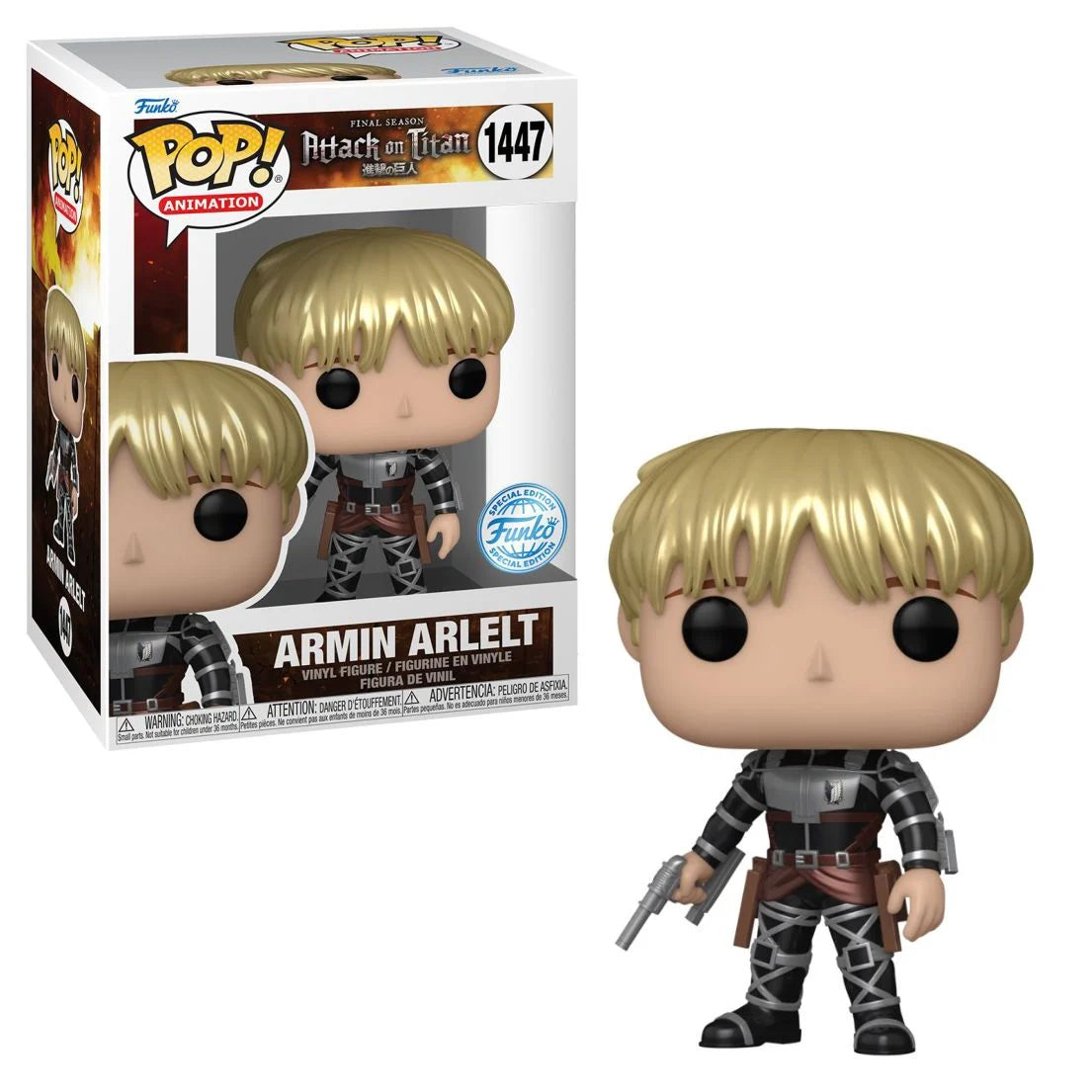 Funko POP! Animation: Attack on Titan Armin Arlert (MT) IE - Doe's Cards