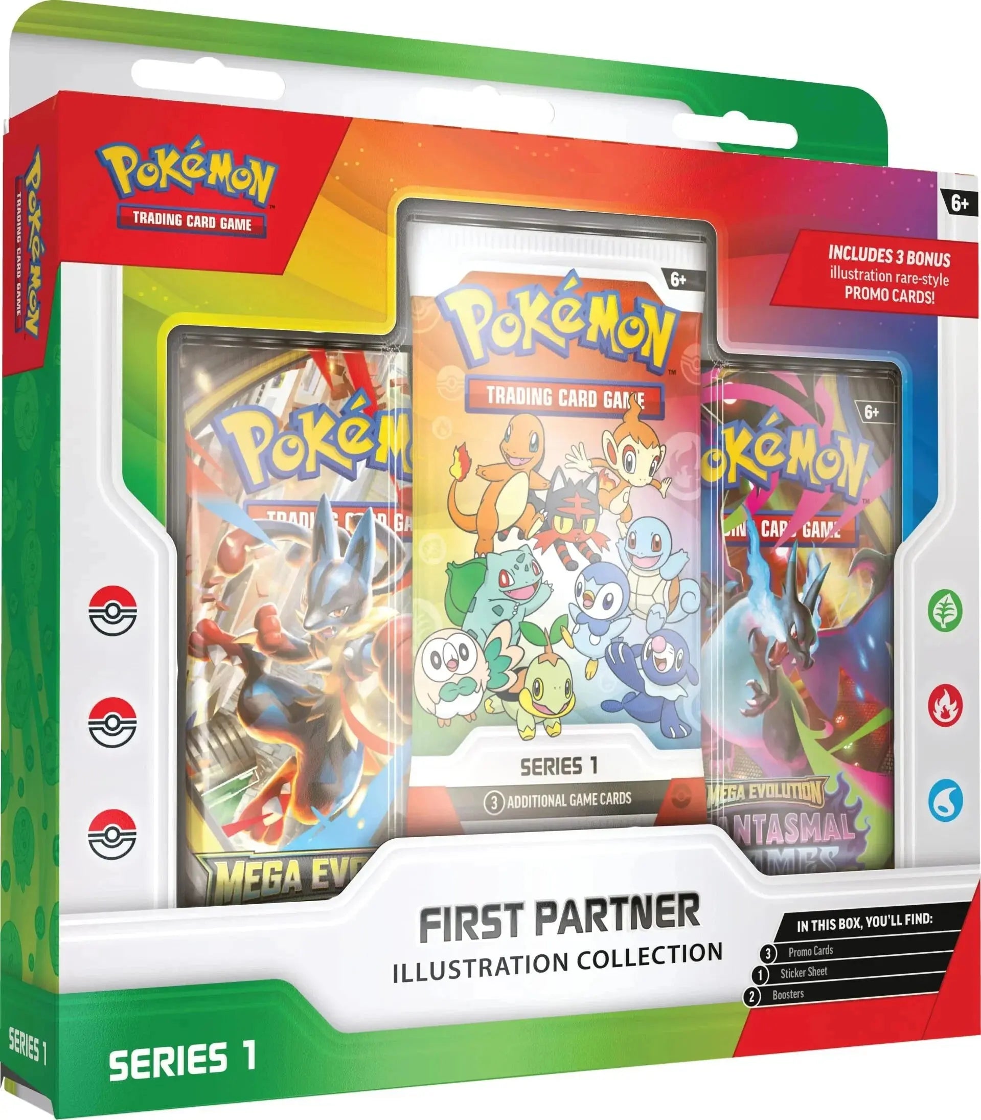 Pokemon Tcg - First Partner Illustration Collection - Series 1 (Pre Order) Doe's Cards