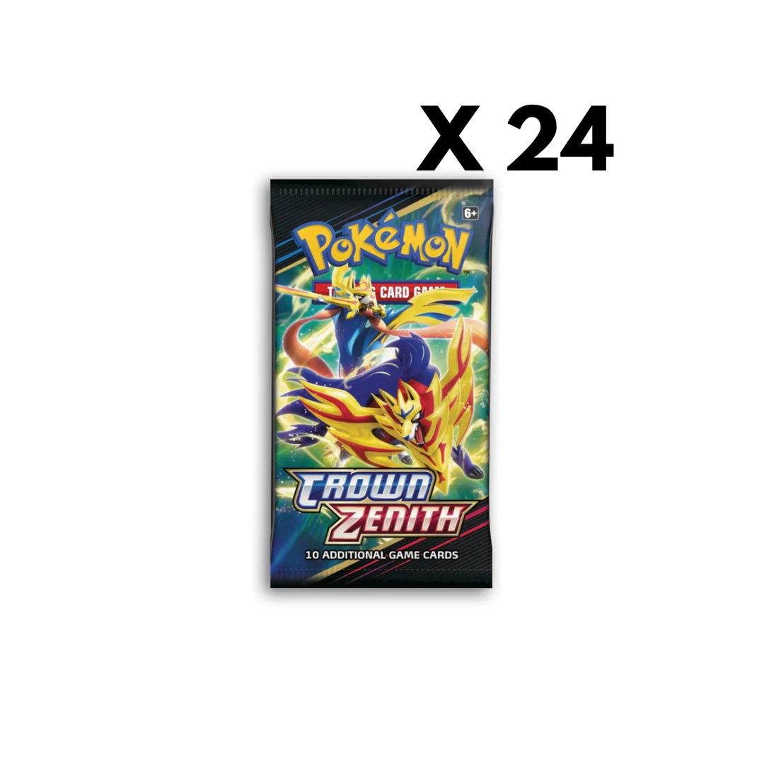 Crown Zenith Booster pack Bundle (24 packs) - Doe's Cards