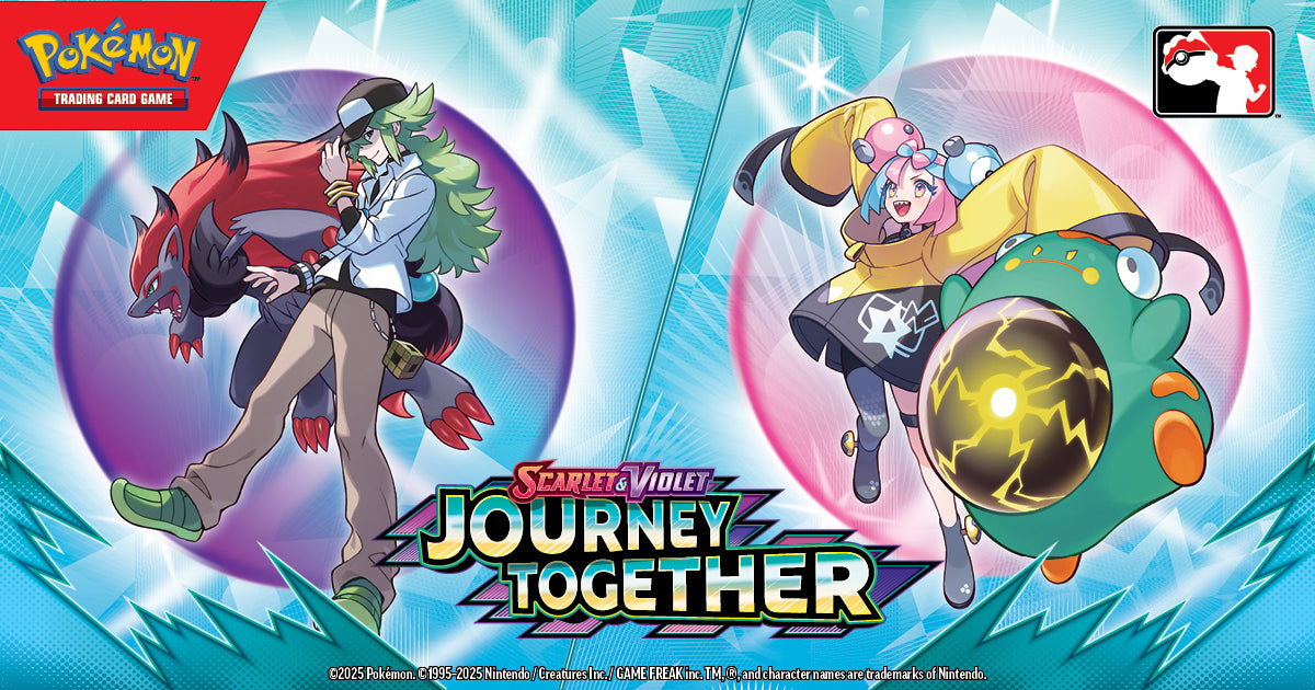 Pokemon TCG - Journey Together Pre release tournament (In Store March 15) (Copy) - Doe's Cards