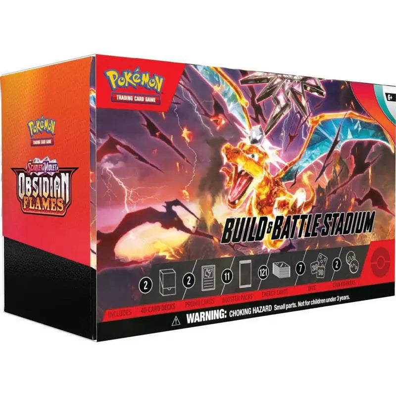 Pokemon - Scarlet & Violet - Obsidian Flames - Build & Battle Stadium