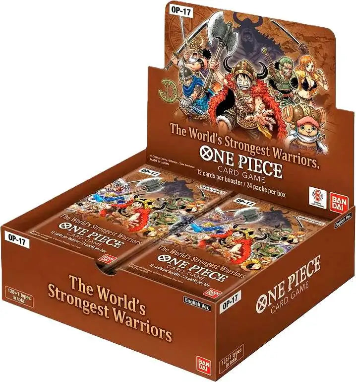 One Piece Card Game - The Worlds Strongest Warriors (OP17) (Pre Order) Doe's Cards
