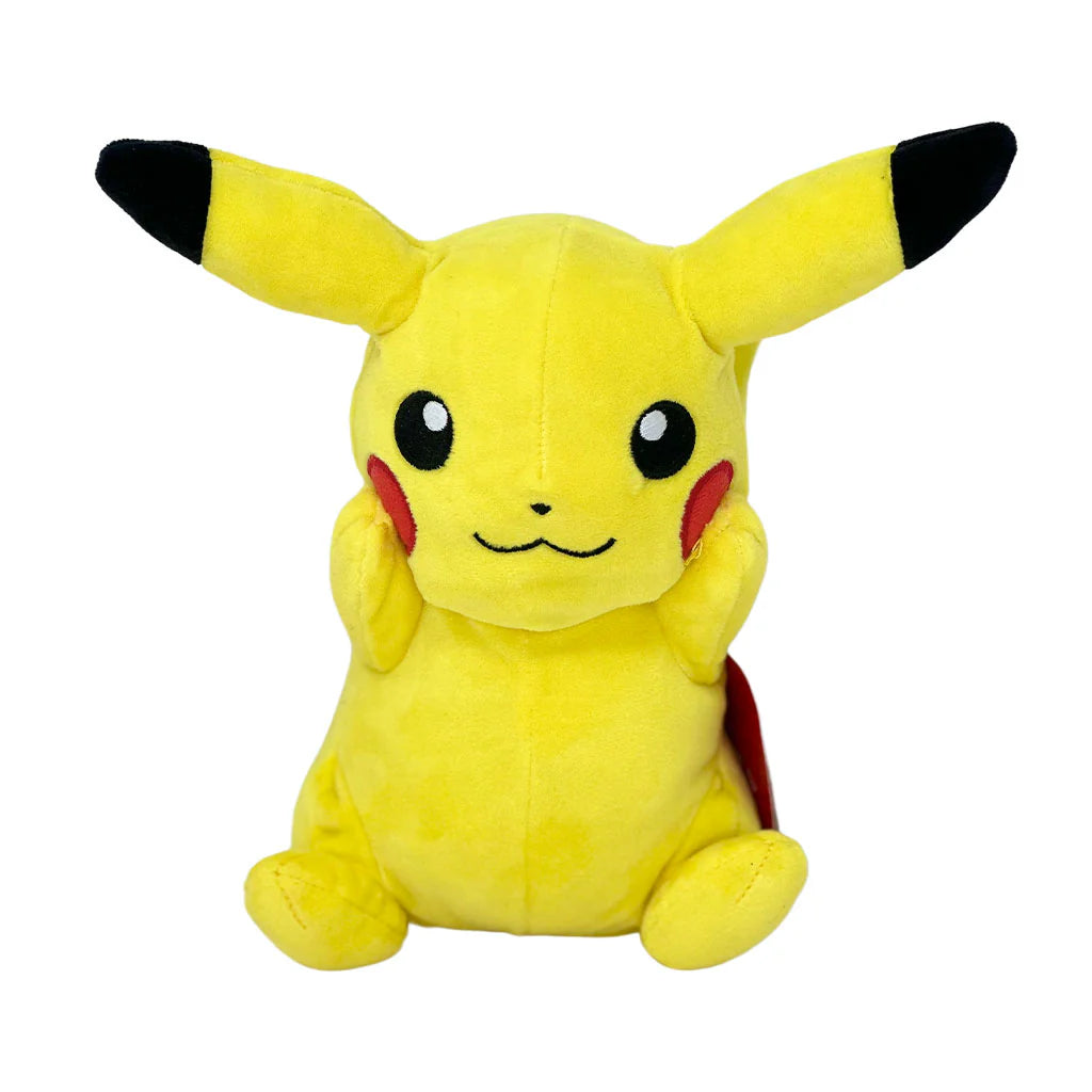 Jazwares 8" Pokemon Plush - Pikachu - Doe's Cards