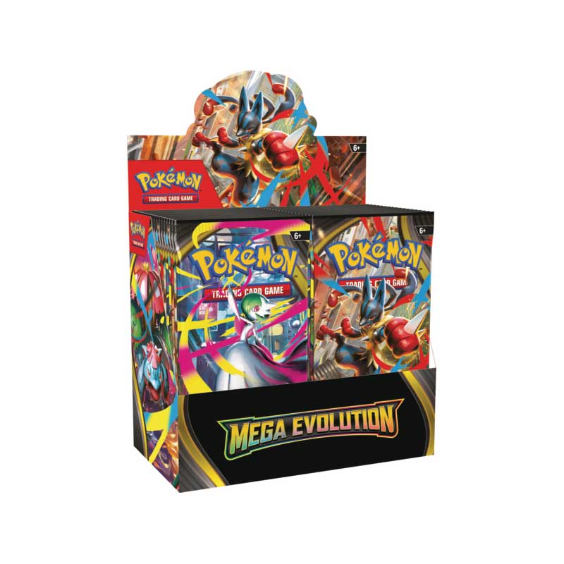 Pokémon TCG: Mega Evolution - Base Set - Booster box - NOT ENCHANCED (Pre Order) - Doe's Cards